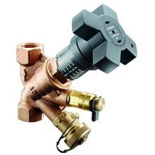 Регулирующий вентиль Oventrop Hydrocontrol VTR Ду 10 3 8" ВР с ниппелем КИП и шаровым краном