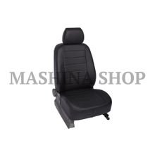 Чехлы (экокожа) MAZDA 6 Sedan (2008-) {цвет: черный}