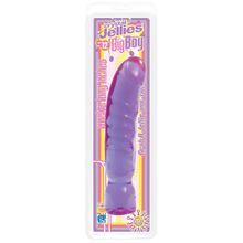 Фиолетовый фаллоимитатор Big Boy Dong Crystal Purple Jellie - 29,5 см. Фиолетовый