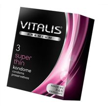 Презервативы VITALIS PREMIUM super thin №3