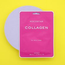 Анти-эйдж маска с коллагеном для эластичности и упругости кожи Kocostar Collagen Mask 5шт