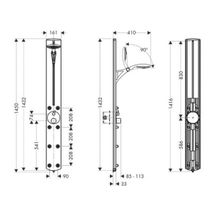 Душевая панель Hansgrohe Raindance (27100000)