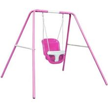 Faro 30013 Качели для девочек 120 см. DONDOLANDIA - розовые