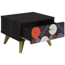 Стиль Фьюжн Тумба прикроватная ТМ-004