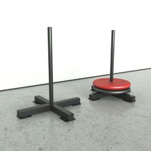 Стойка для дисков напольная, Sparta