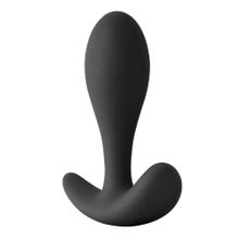 Черная анальная пробка для ношения Pillager I - 10,2 см.