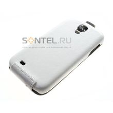 i9500 S4 Samsung Galaxy Футляр-книга Hoco Crystal Flip View white