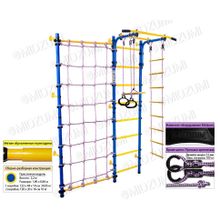 Детский спортивный комплекс Midzumi Hotaru Kabe (синий желтый)