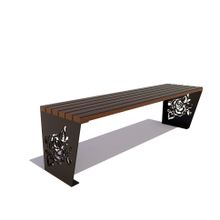 Банкетка садовая «РОЗА» (0,6м)