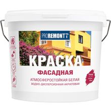 Proremontt Фасадная 6.5 кг белая