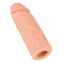 Телесная насадка-реалистик Extension Sleeve - 15,5 см. (241153)