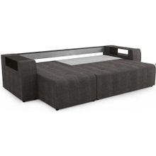 Сильва Диван угловой Версаль amsterdam grafit savana grey