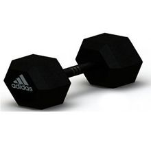 Гантель гексагональная Adidas, 10 кг