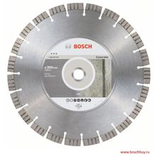 Bosch Алмазный диск Bosch Best for Concrete (по бетону) 350-20 25,4 мм (2608603800 , 2.608.603.800)