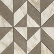 Atlas Concorde Marvel Edge Marvel Gris Calacatta Mosaico Cubes Lappato AEPU мозаика 365 мм*365 9 мм