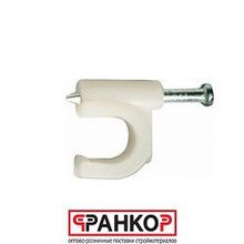 Скоба для электрокабеля 12 кругл 30 шт Стройбат