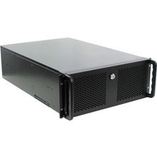 Корпус  Server Case 4U Exegate  4139L  Black,  E-ATX,  600W  с дверцей