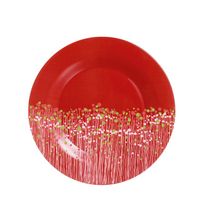 Обеденная тарелка 25 см Luminarc FLOWERFIELD RED H2482