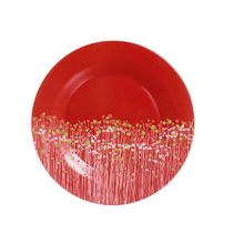 Обеденная тарелка 25 см Luminarc FLOWERFIELD RED H2482