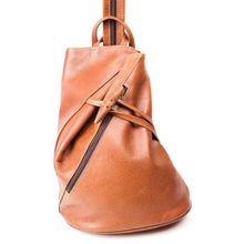 Рюкзак на одно плечо Венеция коричневый