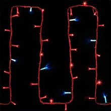 Neon-Night 315-182 Уличная светодиодная гирлянда Дюраплей LED 20 м, красный, мерцание(каждый 5-ый), провод Каучук белый