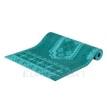 Коврик для йоги и фитнеса 183*61*0,5см 5450LW (бирюза)