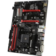 Мат. плата GIGABYTE GA-AB350-Gaming rev1.0 (RTL) AM4    B350    2xPCI-E Dsub+DVI+HDMI GbLAN SATA RAID ATX 4DDR4