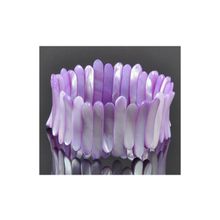 Бусики-Колечки Браслет Перламутр "Лилу" арт. бНПР-3(30-5)-19-23