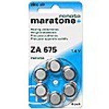 Батарейка Renata Maratone Plus ZA 675 1,4V для слуховых аппаратов (6 шт упаковка)