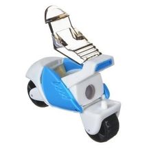 Точилка с контейнером в форме мотоцикла, подвижные колеса, пластик, 4 цвета 4 цвета