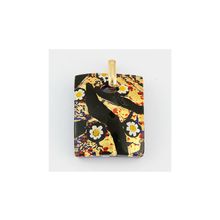 Подвеска  "Муррина" на золотой фольге, арт. 71,  размер 3см х 4 см*