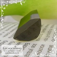 Полихромный раухцит из Бразилии огранки октагон 32x17мм 47,89 карат