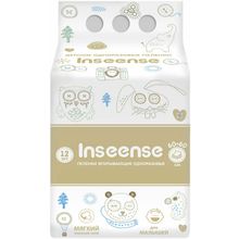 Inseense 600 * 600 мм 12 пеленок в упаковке