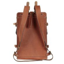 Rels Походный кожаный рюкзак Legion рыжий