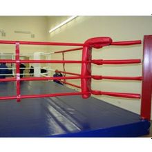 Ринг боксерский на помосте 5х5х0,5м, боевая зона 4х4м, КМ Спорт