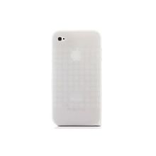 Bone Чехол BONE Phone Cube 4 для мобильного телефона iPhone 4, белый