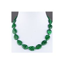 Бусики-Колечки Бусы им.Малахит "Адажио" арт. ИМХ-54(18-25)-52-1