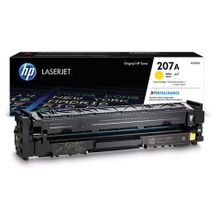 Картридж лазерный HP (W2212A) 207A для HP Color LJ M282 M283 M255, желтый, оригинальный, ресурс 1250 страниц