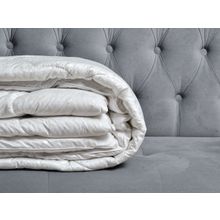 ПМ: Ми Текстиль Одеяло поплекс лебяжий пух, 200 г м2, всесезонное