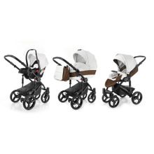 Коляска 3 в 1 Esspero Grand Magic (шасси Black) - Canella leatherette