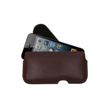 Кожаный чехол для iPhone 5 Mapi Nais Lateral Case, цвет Rustic Brown (M-150019)