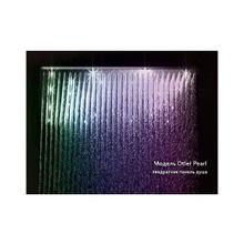 Тропический душ Otler Pearl Amulet квадратный, радужная подсветка