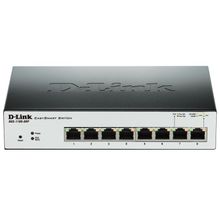 d-link (8 port 10 100 1000mbps easysmart switch with poe) dgs-1100-08p a1a