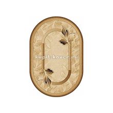 Российский ковер VISION DELUXE carving d088_beige-ov, 2 x 3