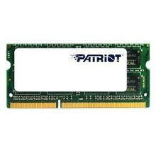 Модуль памяти для ноутбука SO-DIMM DDR3L, 8ГБ, PC3-12800, 1600МГц, Patriot, PSD38G1600L2S
