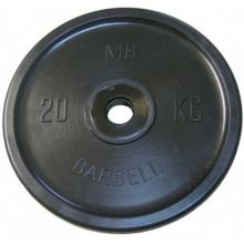 Евро-классик диск 20 кг, 51 мм Barbell MB-PltBE-20