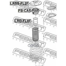 Отбойник Амортизатора | Перед Прав Лев | Land Rover Freelander Ii 2006-2014 Febest арт. LRDFLIIF
