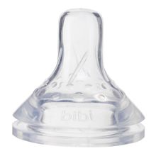 Bibi для бутылочки Happiness Natural силикон 3 мес. + 2шт.