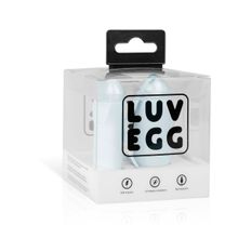 EDC Wholesale Нежно-голубое виброяйцо LUV EGG с пультом ДУ