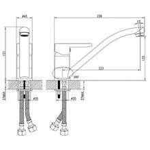 Смеситель Iddis Sena SENSB00i05